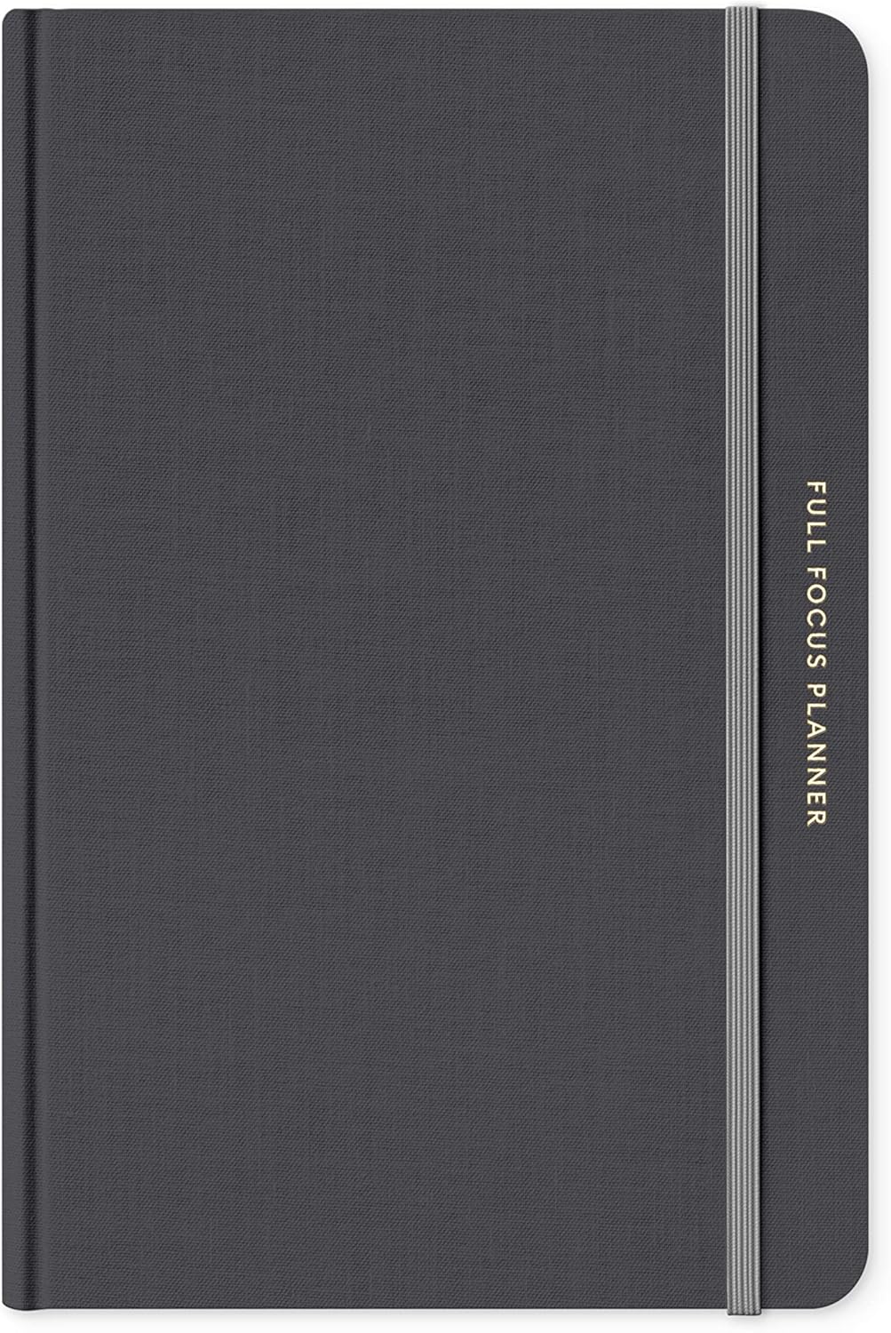 Full Focus Gray Linen Planner to Achieve Your Biggest Goals