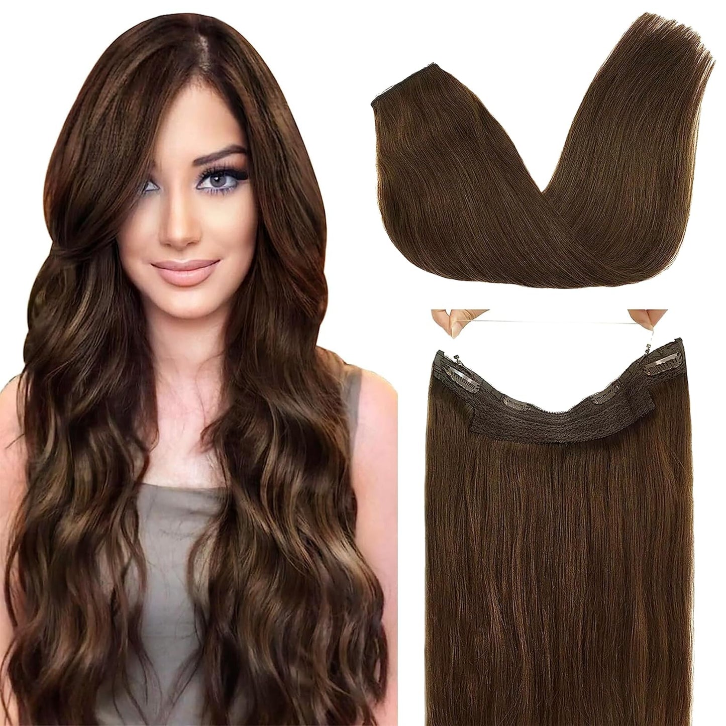 GOO GOO Wire Hair Extensions for Effortless Style and Comfort