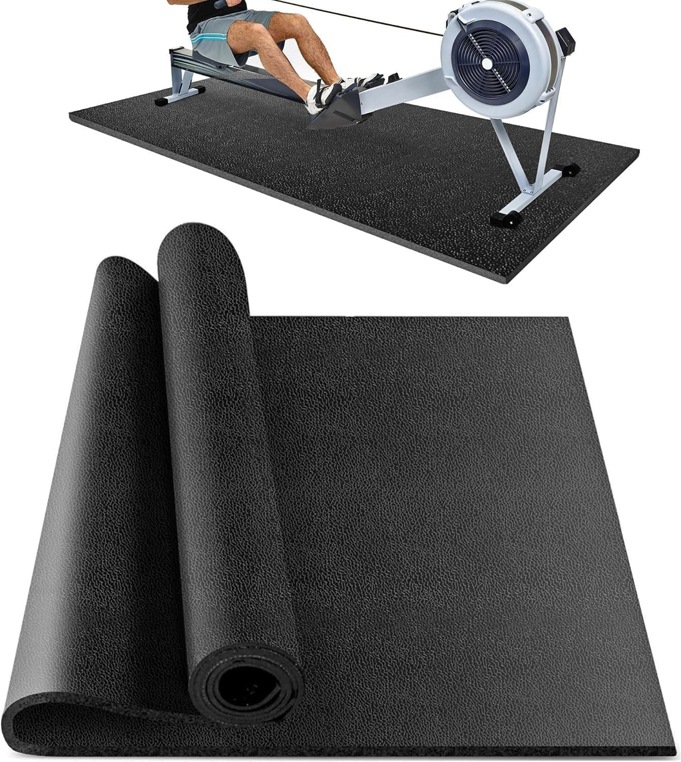 Stepwaver Foldable Treadmill Mat: Waterproof, Non-Slip, 1/4 Thick