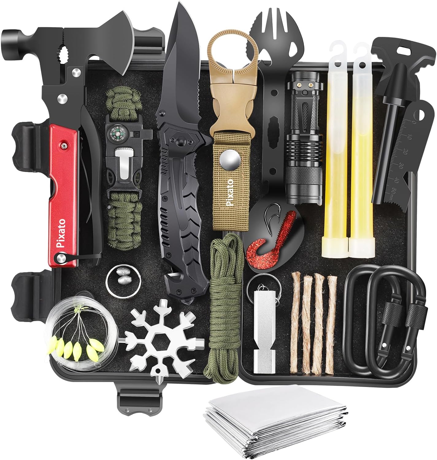 Ultimate 34-in-1 Survival Kit for Men - Dad's Favorite!