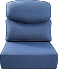 Luxury 24x24x6 Smile Outdoor Cushion Set - Deep Seat Comfort