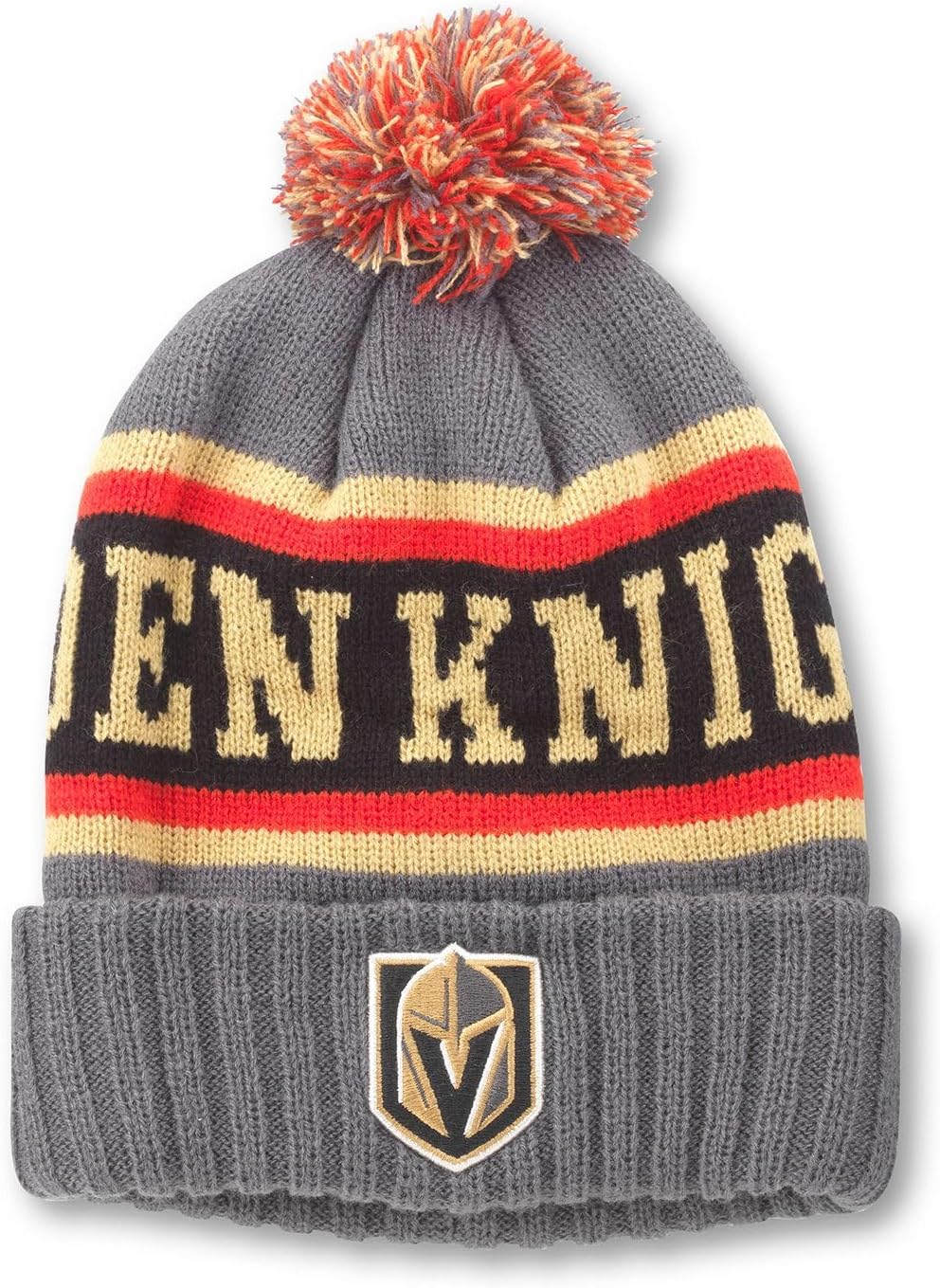 NHL Team Pillow Line Knit Beanie Cap for Ultimate Comfort