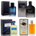 Men's 4-Piece Cologne Gift Set with Fresh Woody and Spicy Notes