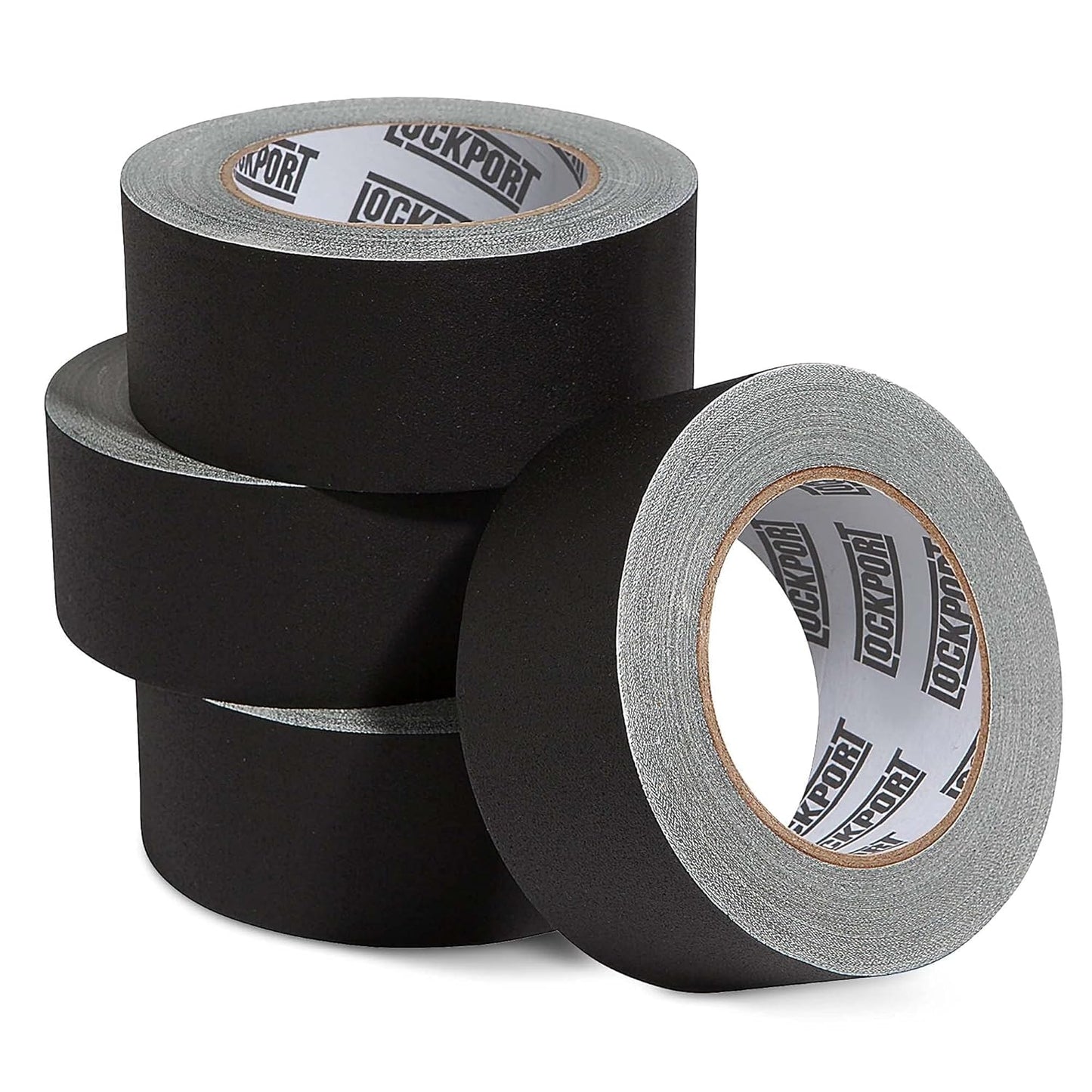 Lockport Black Gaffers Tape 2 inch x 30 Yards - Pro Pack