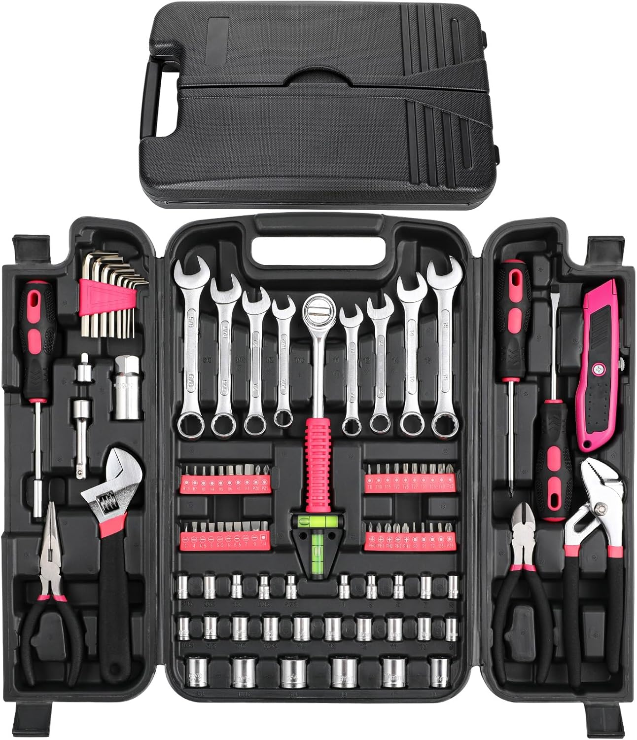 TLGREEN 95 Piece Tool Set for Home Repairs and DIY Projects