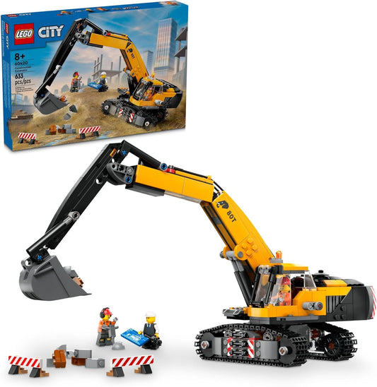 Interactive LEGO Excavator - Fun Construction Truck for Kids 8+