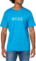 BOSS Mens Big Logo Cotton T-Shirt - Clean Fit and Quality Men's