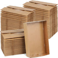 Paperboard Kraft Food Trays 4 Corner Pop Up - 100 Pack for Events