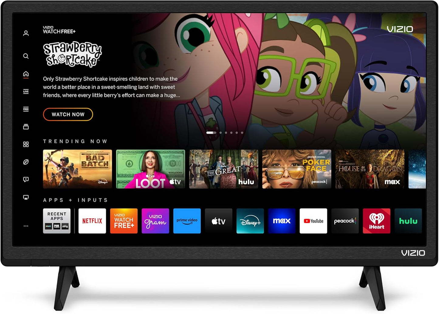 VIZIO 24-inch D-Series Full HD Smart TV with Apple AirPlay