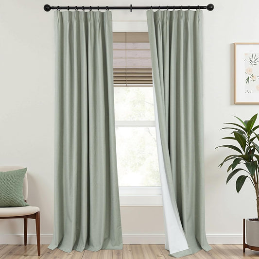 Floor to Ceiling Blackout Curtains for Vintage Cottagecore Style