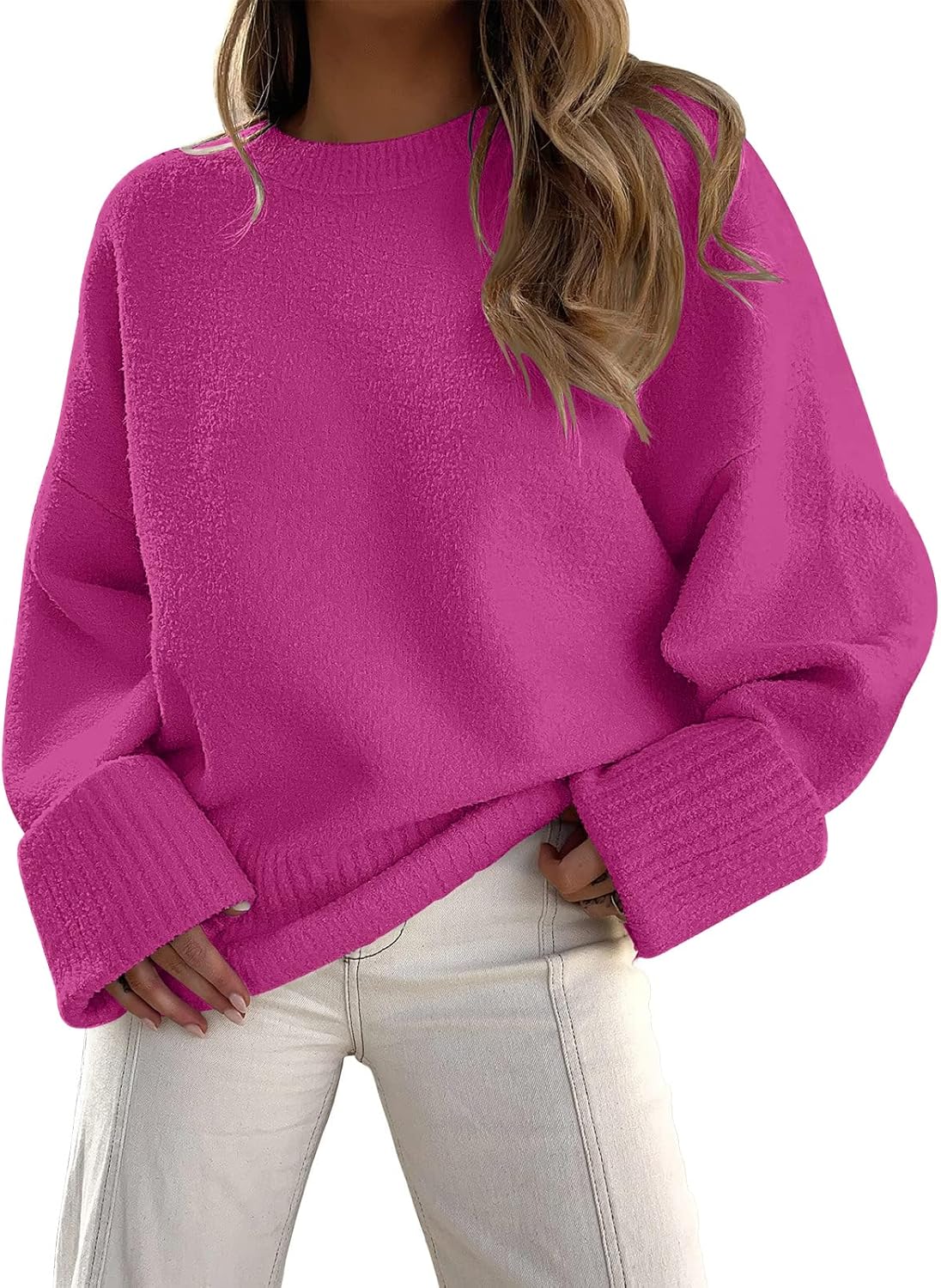 LILLUSORY Women's Oversized Sweaters for Cozy Fall Style