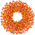 26 Inch Fall Wreaths for Front Door Outside - Autumn Decor