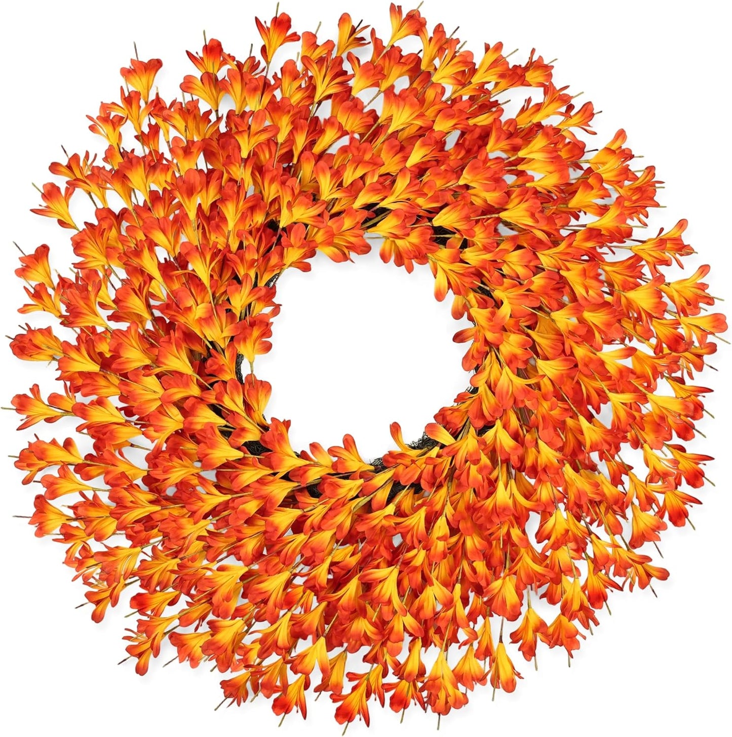 26 Inch Fall Wreaths for Front Door Outside - Autumn Decor