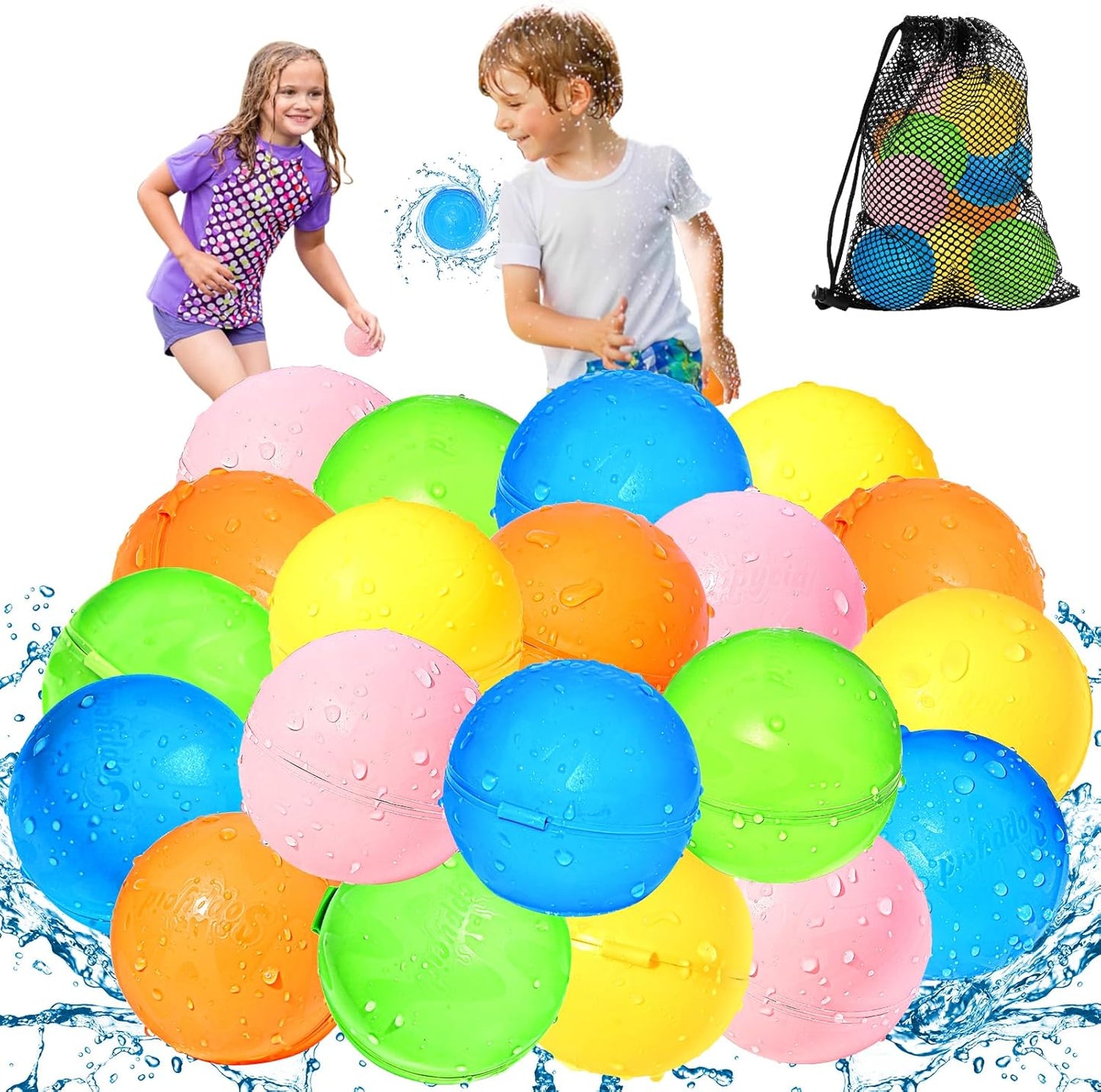 Reusable Water Balloons for Endless Summer Fun and Games