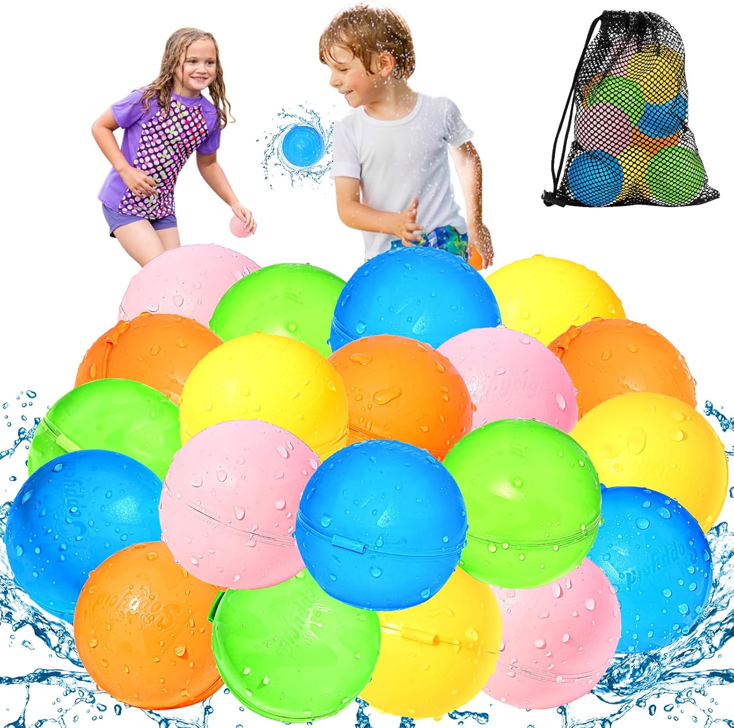 Reusable Water Balloons for Endless Summer Fun and Games