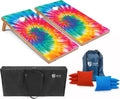 Cornhole Board Set w/Bean Bags and Carrying Case - Tournament 4ft x