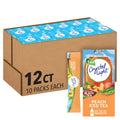 Crystal Light Peach Iced Tea Powdered Drink Mix - 120 On-the-Go
