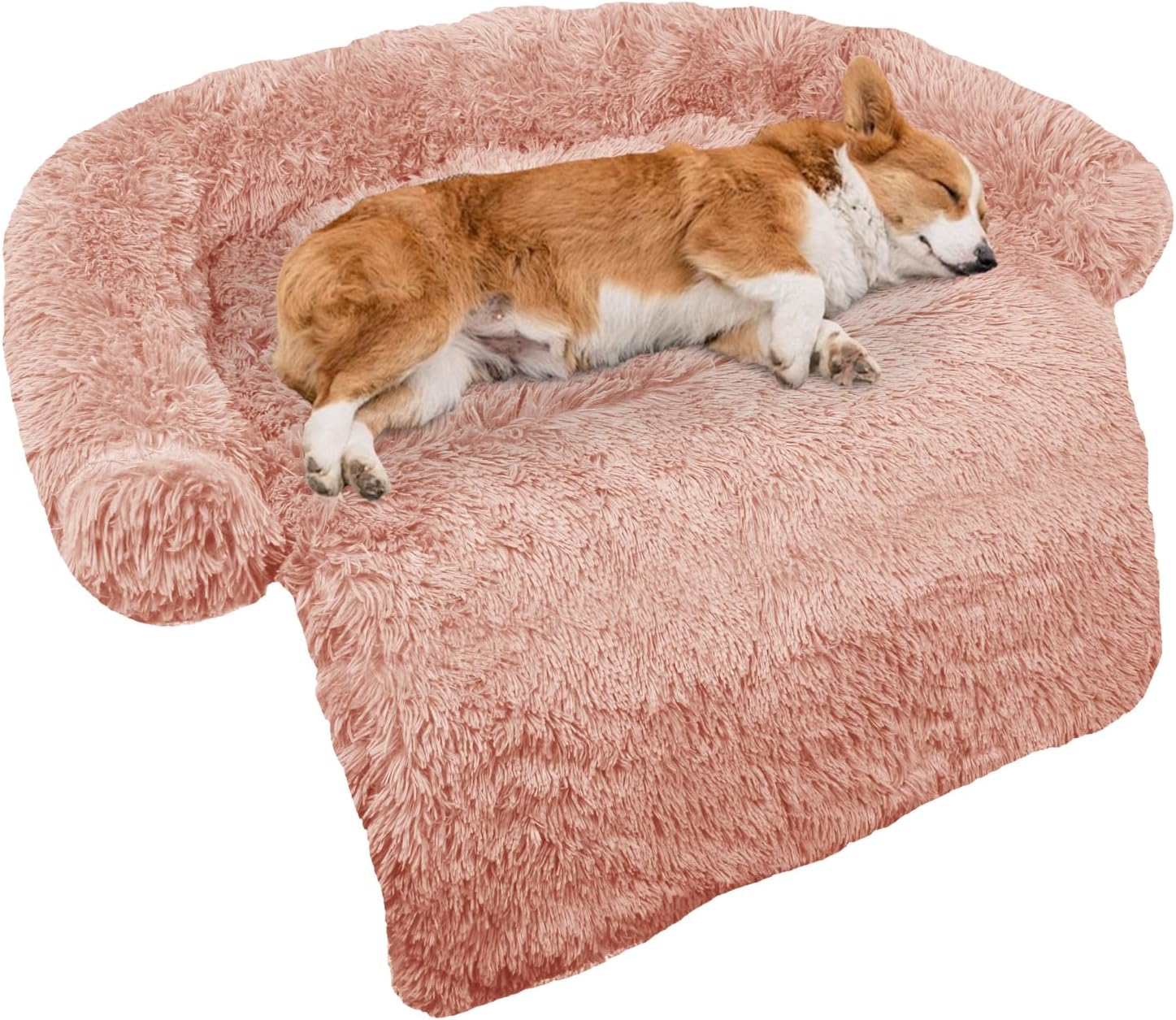 GGIB Calming Dog Bed for Medium and Large Dogs and Cats
