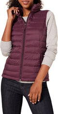 Womens Lightweight Water-Resistant Packable Puffer Vest - Everyday Our