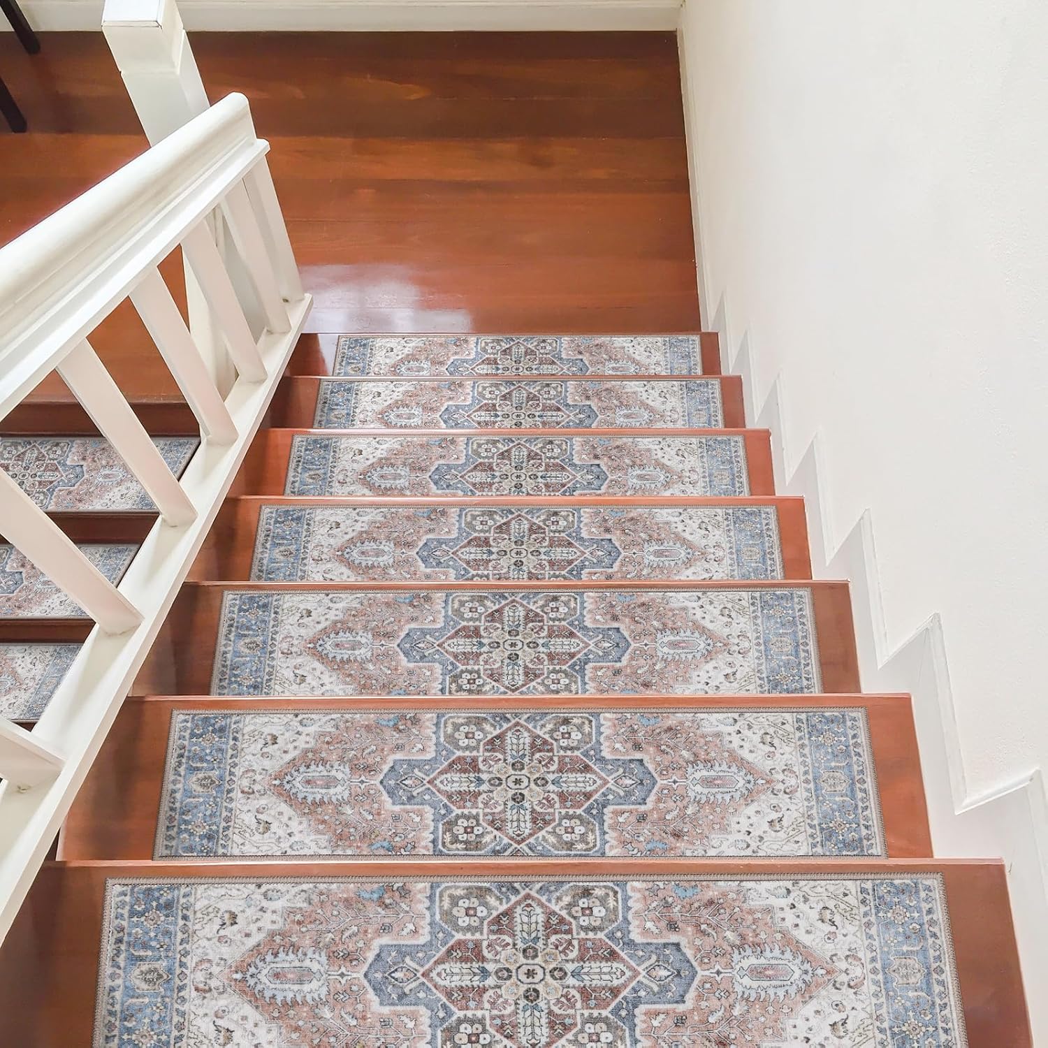 OJIA Non-Slip Stair Treads for Wooden Steps - Safe & Stylish