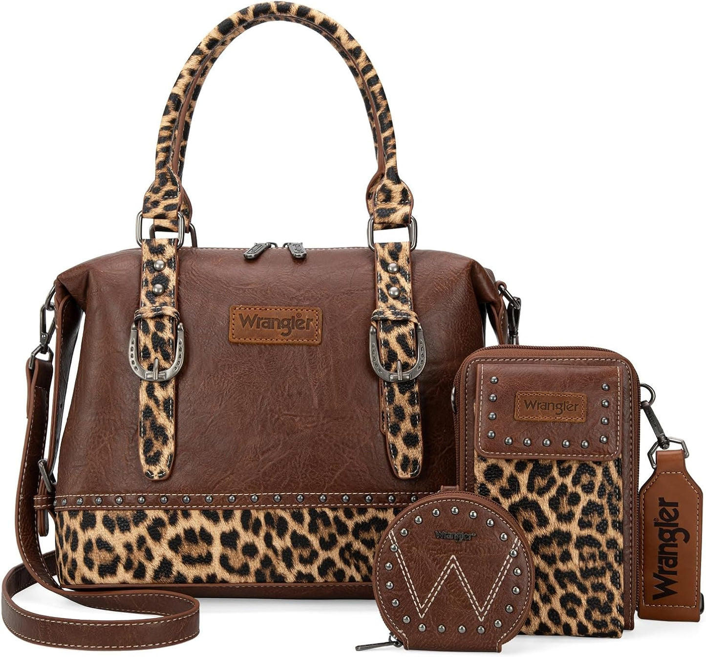 Wrangler 3Pcs Doctor Bag Set for Women - Stylish Satchel Bags