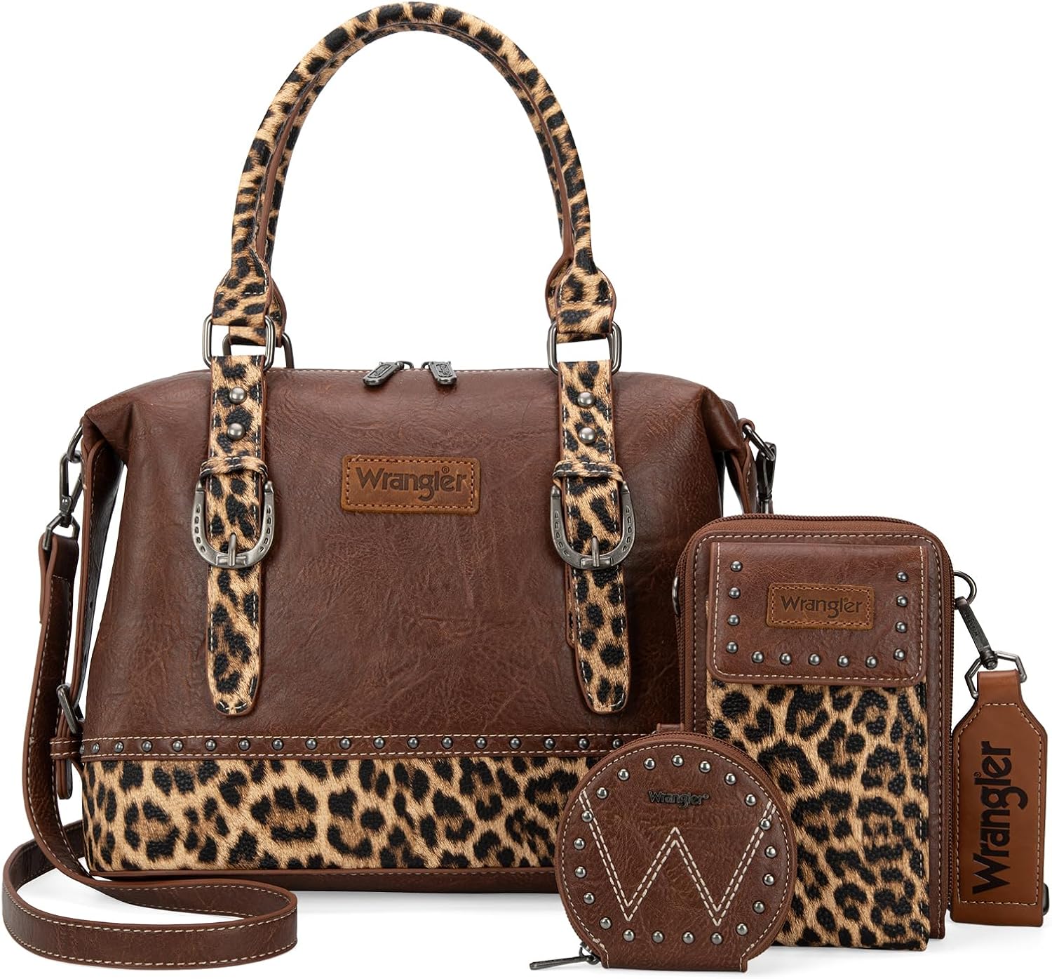 Wrangler 3Pcs Doctor Bag Set for Women - Stylish Satchel Bags