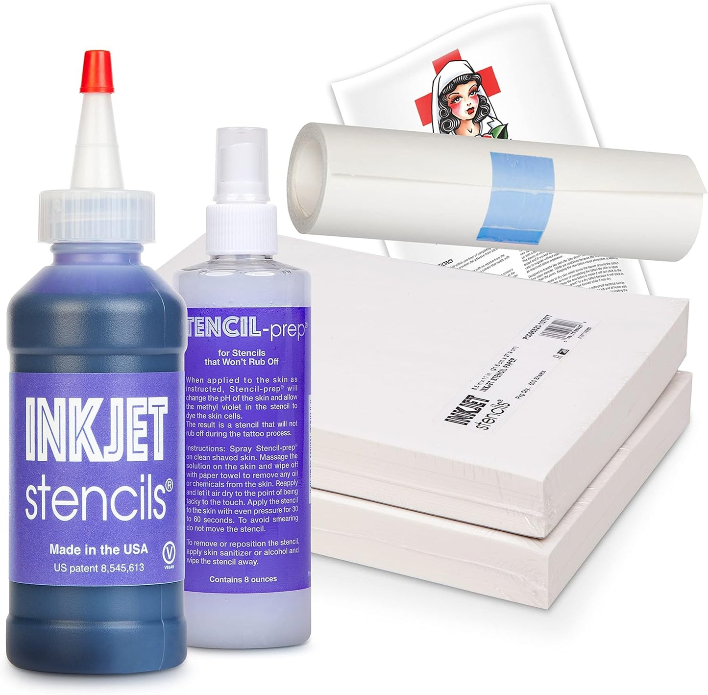 InkJet Stencils Starter Kit - Ultimate Tattoo Precision