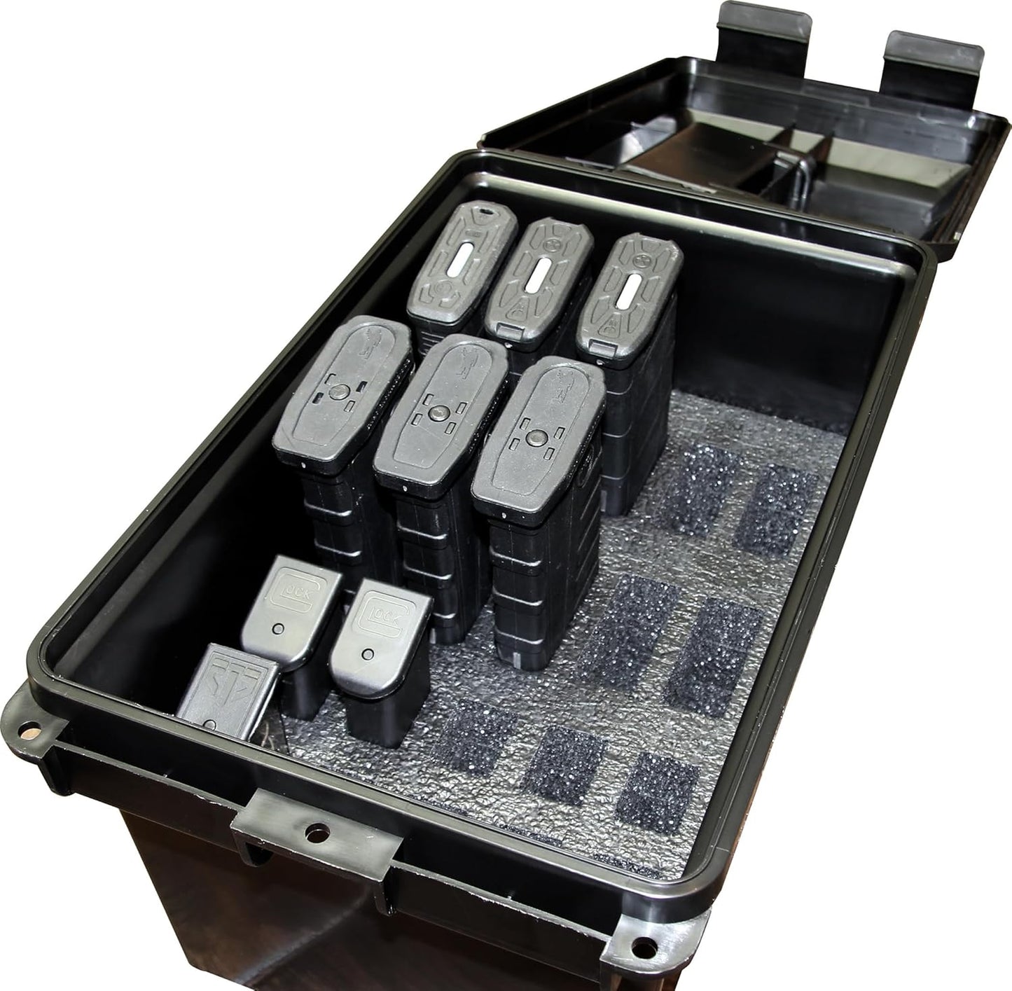 TMCLE Tactical Mag Can for 10 AR Mags & Handgun Mags Storage