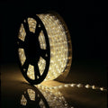 100Ft Warm White LED Rope Lights - Flexible Waterproof Outdoor