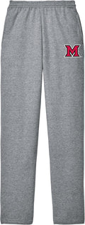College Fleece Sweatpants Unisex - Miami University Fan Gear