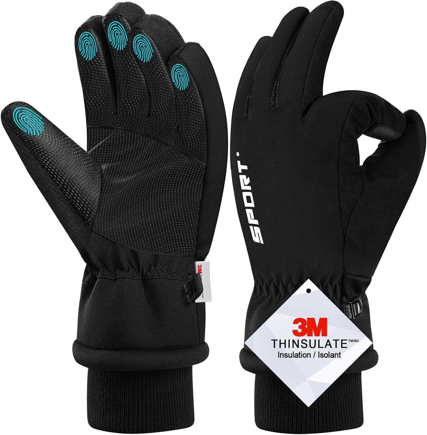 Touchscreen Thermal Snow Gloves - Winter Essential