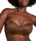 Women's Pink Wear Everywhere Push Up Strapless Bra - Comfortable Fit