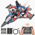 BEZGAR Drones for Kids - 360 Flip Fighter Jet Toy with LED Lights