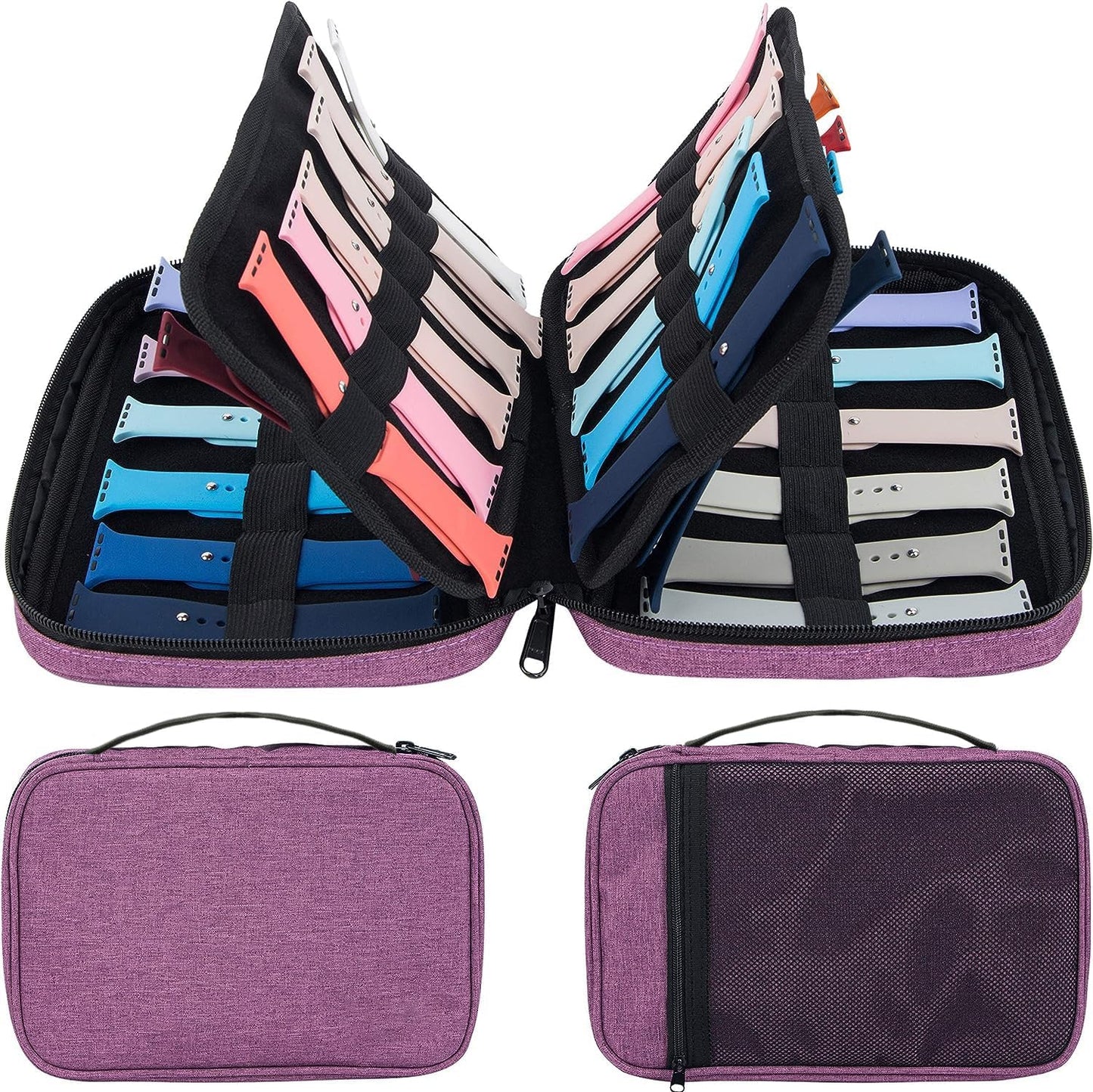 PACMAXI 36 Watch Bands Case - Organize 36 Straps Easily
