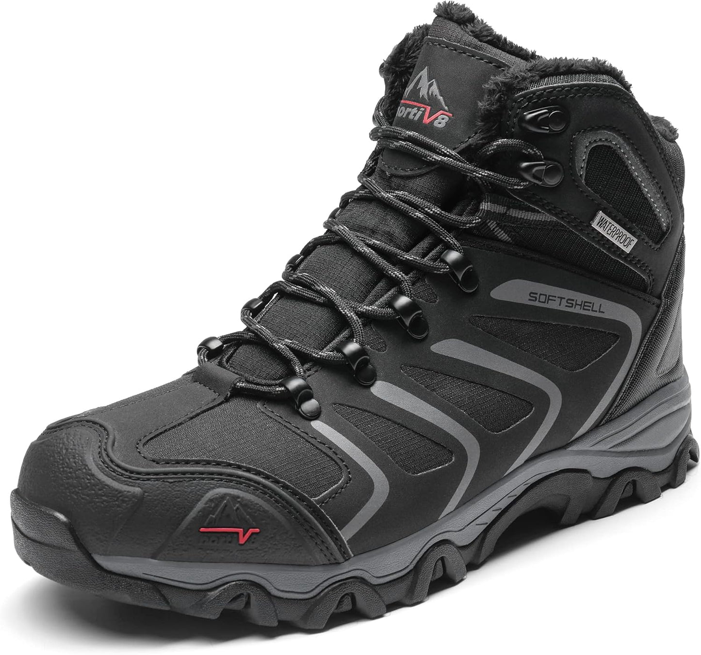 NORTIV 8 Men's Waterproof Hiking Boots for Outdoor Adventures