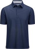 MAGCOMSEN Men's Polo Shirt Cotton Pique Classic Fit - Cool