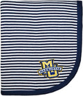 Creative Knitwear Marquette Golden Eagles Striped Baby and Toddler is