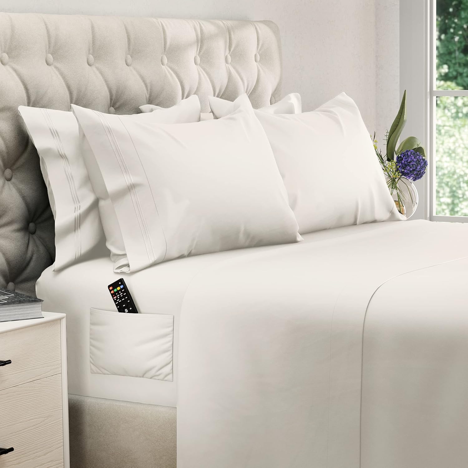 Dreamcare California King Sheet Sets for Ultimate Comfort
