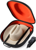 Cowboy Hat Travel Case Crushproof Carrier - Large hat protector