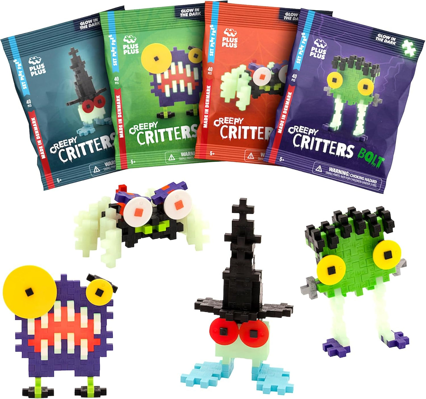 Glow in The Dark Halloween Puzzle Set