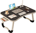 Foldable Laptop Stand Lap Desk with USB Port - Portable Bed Tray