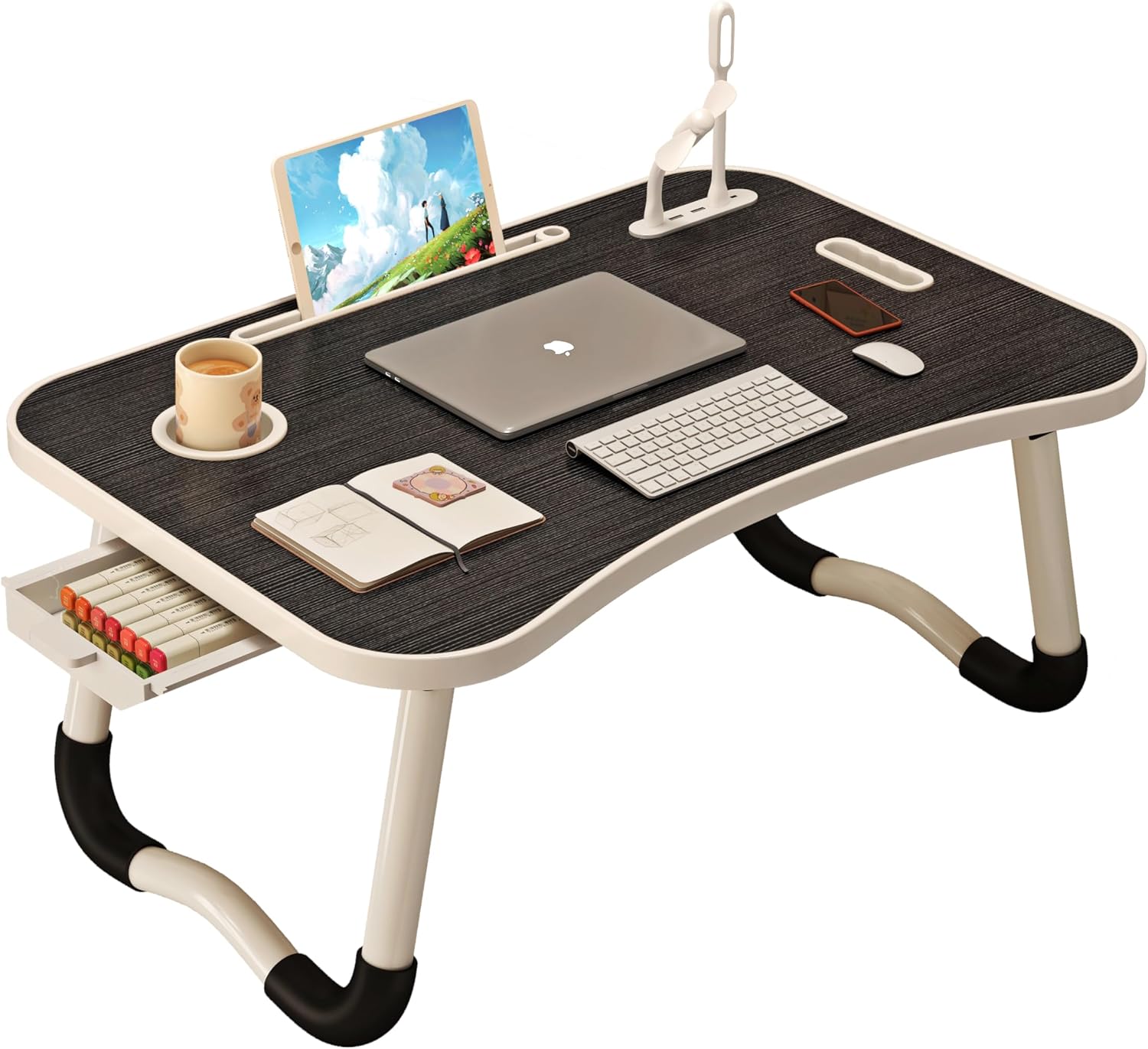 UNICOO Foldable Laptop Stand | Portable & Multifunctional Lap Desk