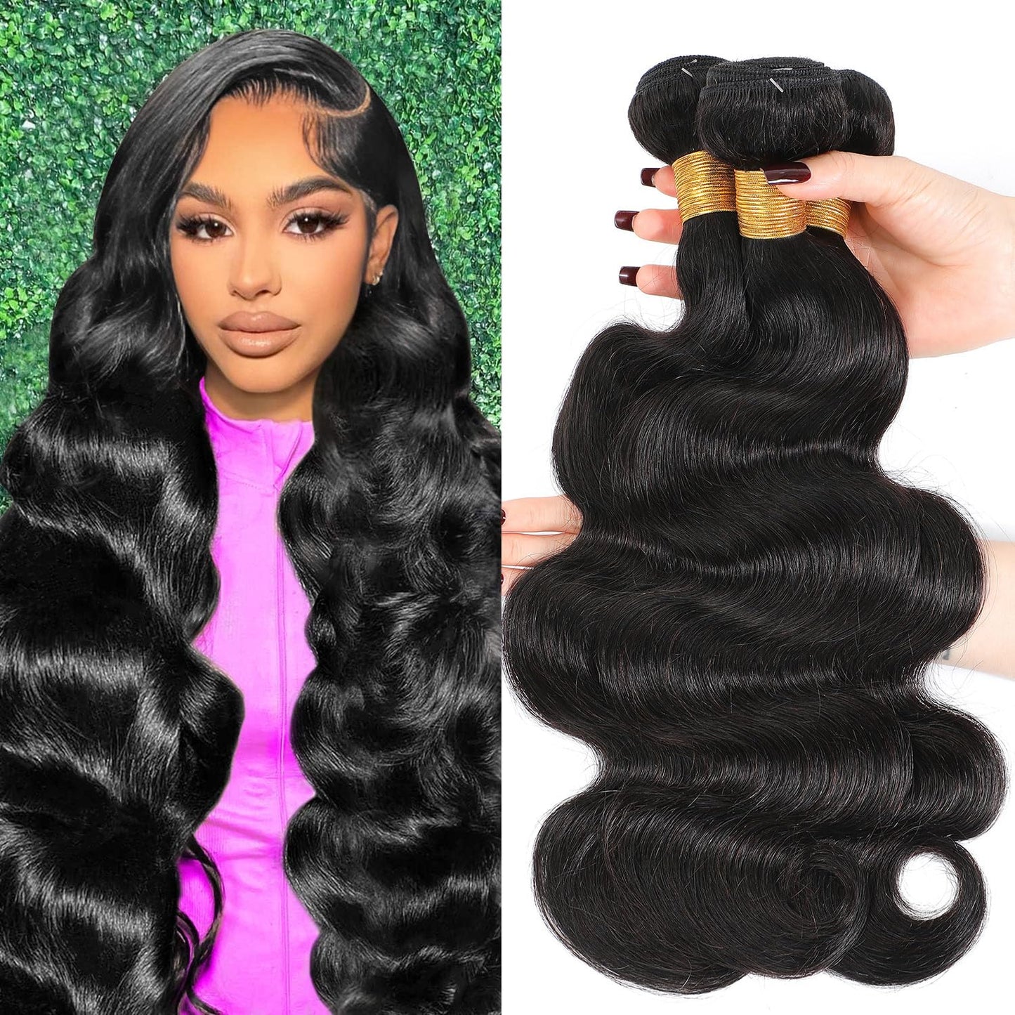 15A Body Wave Human Hair Bundles for Gorgeous Styles