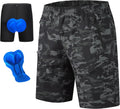 Lightweight Men's Bike Shorts with 3D Padding for Comfort