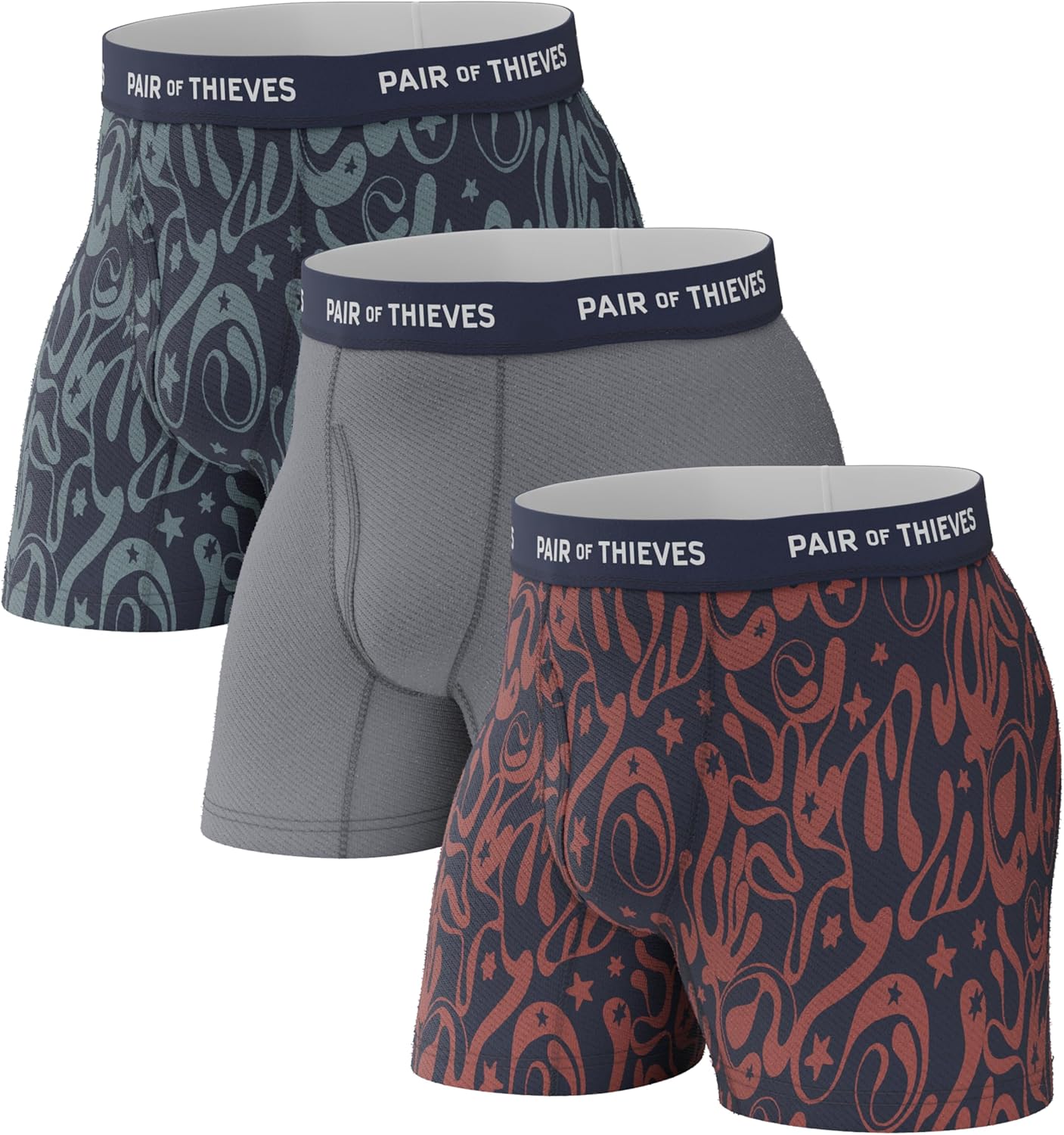 Super Fit Men's Boxer Briefs for All-Day Comfort and Support