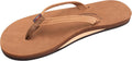 Women Narrow Strap Single Layer Leather Sandal - Twisted Sister