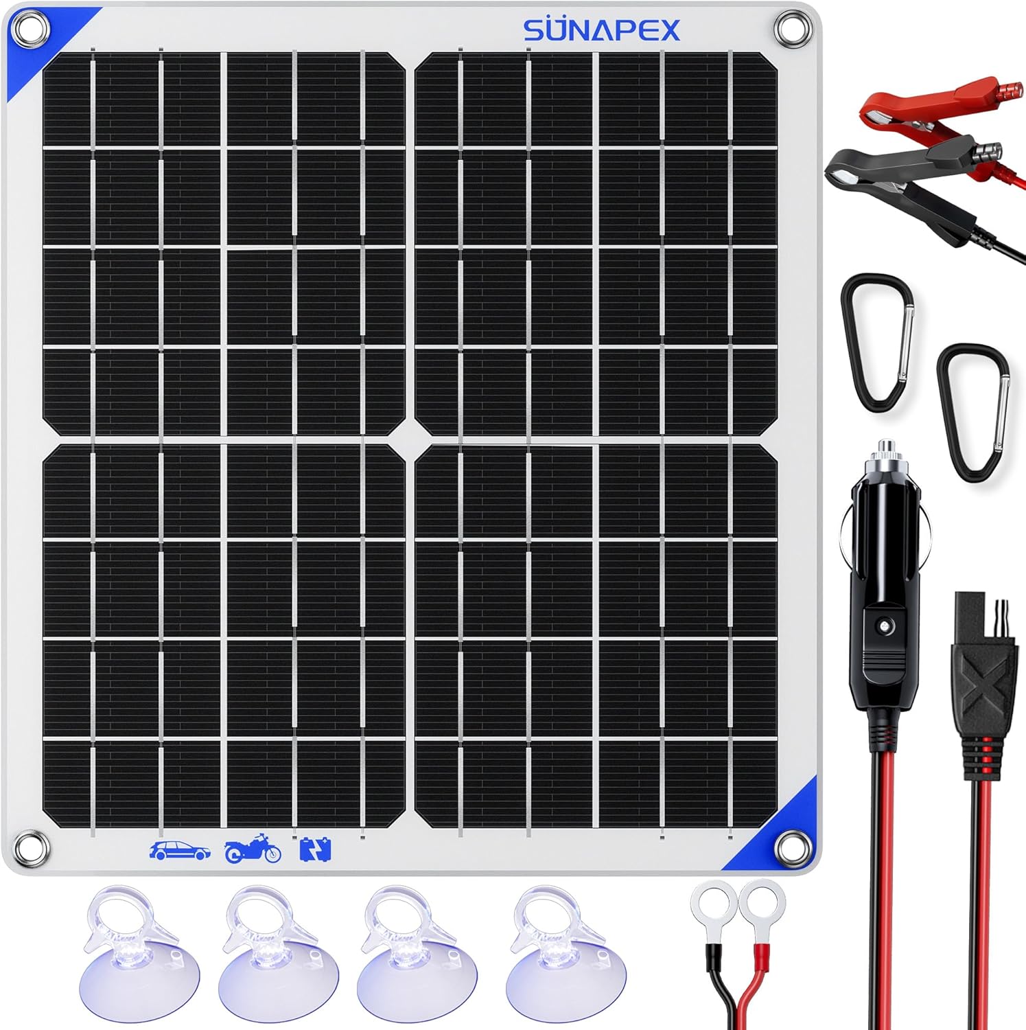 Effortless Solar Power On-The-Go by SUNAPEX