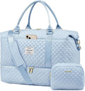 LOVEVOOK Travel Duffle Bag for Women - Carry On Weekender with Shoe