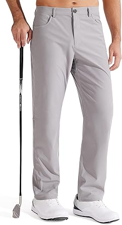 Libin Men's Slim Fit Golf Pants for Comfort and Style