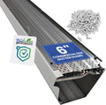 FlowGuard USA Made 6 Inch Gutter Cover System for Homeowners